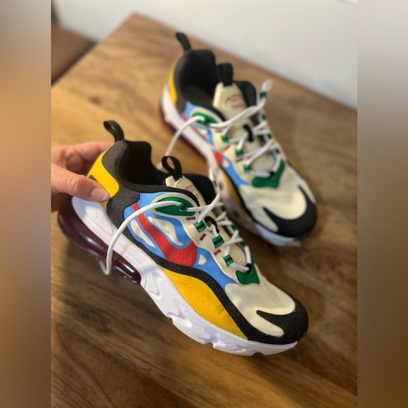 🩷✨LIKE NEW 2020 AIR MAX 270 REACT MULTICOLOR - SIZE 6.5✨🩷 - Picture 8 of 16